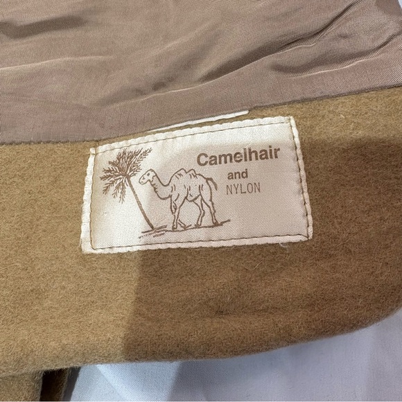 Vintage 80s Camelhair Wool Blazer Sportswear City Ltd. Toronto - Picture 4 of 8